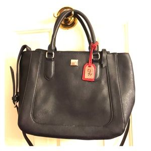 Nine West Navy Blue Satchel Bag